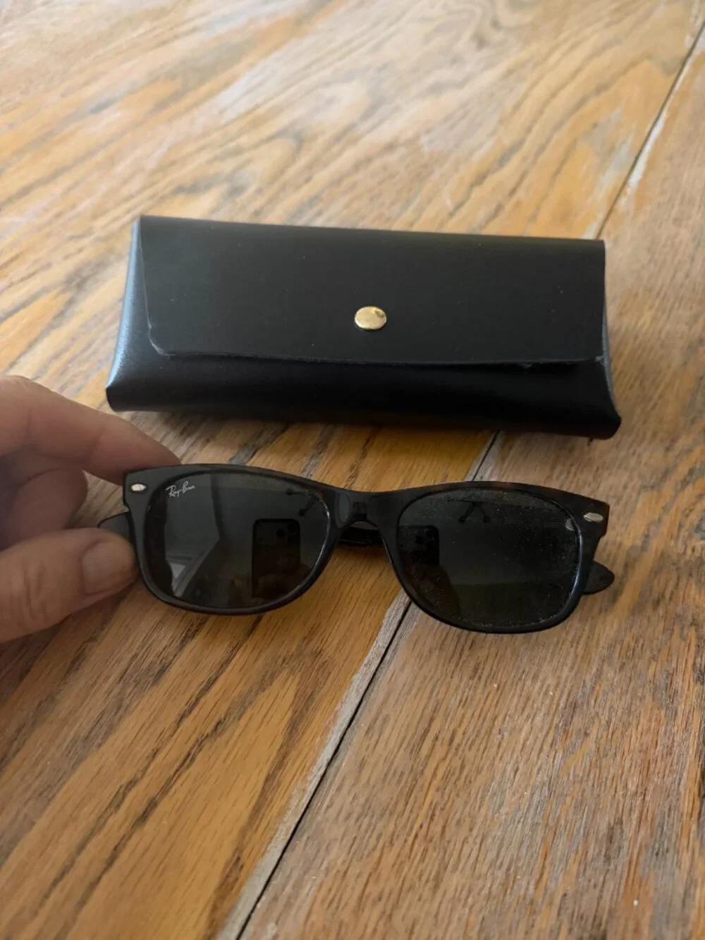 RAY BAN 'new wayfarer 902 52018' sunglasses